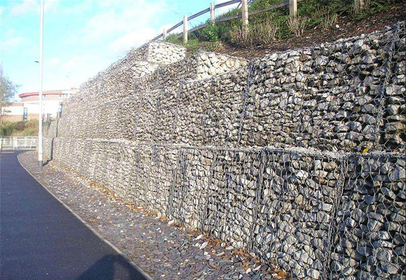 石笼网挡土墙